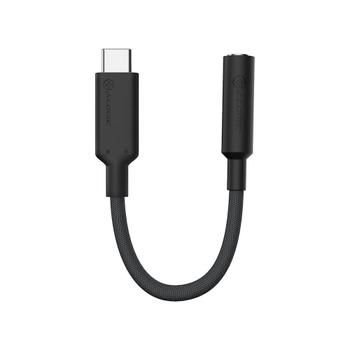 ALOGIC Adapter USB-C to 3.5mm Audio 10cm schwarz (ELPC35A-BK)