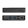 ALOGIC USB-C och USB 3.0 Dockningsstation med dubbla skärmar för Full HD - Svart (DUTHD)