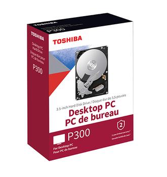 TOSHIBA P300 Desktop PC - Hårddisk - 6 TB - inbyggd - 3.5" - SATA 6Gb/s - 5400 rpm - buffert: 128 MB (HDWD260UZSVA)