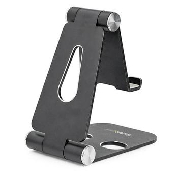 STARTECH SMARTPHONE AND TABLET STAND - PORTABLE AND FOLDABLE - BLACK ACCS (USPTLSTNDB)