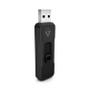 V7 8GB FLASH DRIVE USB 2.0 BLACKRETRACTABLE CONNECTOR MEM