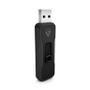 V7 32GB FLASH DRIVE USB 2.0 BLACKRETRACTABLE CONNECTOR MEM