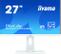 IIYAMA ProLite XUB2792HSU-W1 - LED monitor - 27" - 1920 x 1080 Full HD (1080p) @ 75 Hz - IPS - 250 cd/m² - 1000:1 - 4 ms - HDMI, VGA, DisplayPort - speakers - matt white