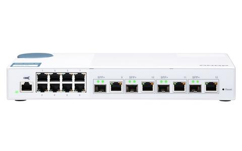 QNAP QSW-M408-4C 10GbE Layer 2 Web Managed Switch (QSW-M408-4C)