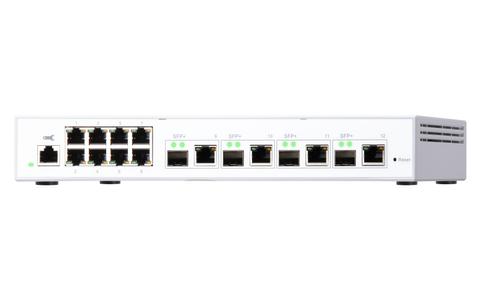 QNAP QSW-M408-4C 10GbE Layer 2 Web Managed Switch (QSW-M408-4C)