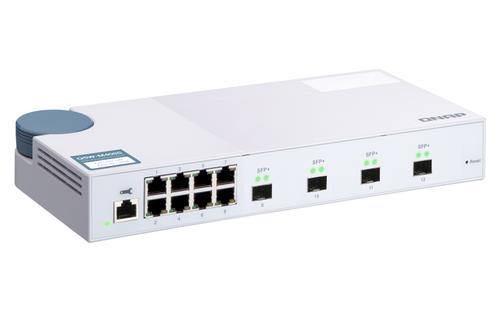 QNAP QSW-M408S 8 port 1Gbps 4 port 10GbE SFP+ Web Management Switch (QSW-M408S)
