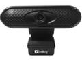 SANDBERG Webcam USB Webcam 1080p 80-grad klämma/ fot/ tripod mono USB-1,2m PC/Mac (133-96)