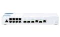 QNAP QSW-M408-2C 8 port 1Gbps 2 port 10G SFP+/ NBASE-T Combo 2 port 10G SFP+ Web Managed Switch (QSW-M408-2C)