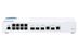 QNAP QSW-M408-2C 8 port 1Gbps 2 port 10G SFP+/ NBASE-T Combo 2 port 10G SFP+ Web Managed Switch