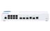 QNAP QNAP QSW-M408-2C 8 port 1Gbps 2 port 10G SFP+/ NBASE-T Combo 2 port 10G SFP+ Web Managed Switch
