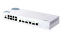 QNAP QSW-M408-2C 8 port 1Gbps 2 port 10G SFP+/ NBASE-T Combo 2 port 10G SFP+ Web Management Switch (QSW-M408-2C)