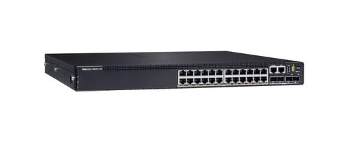 DELL Powerswitch N2224PX-ON 24x1/2.5G PoE 30W/60W 4x25G 2x40G Sta (210-ASPC)