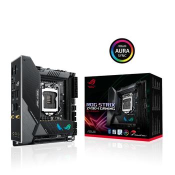 ASUS Intel Z490 Lga 1200 (Socket  (ROG Strix Z490-I Gaming)