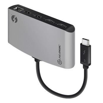 ALOGIC Dockingstation Thunderbolt 3 Dockingstation (TB3D2DPBL-SGR)