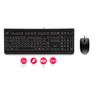 CHERRY DC2000 DESKTOP CORDED ESP BLACK SPAIN - BLACK PERP (JD-0800ES-2)