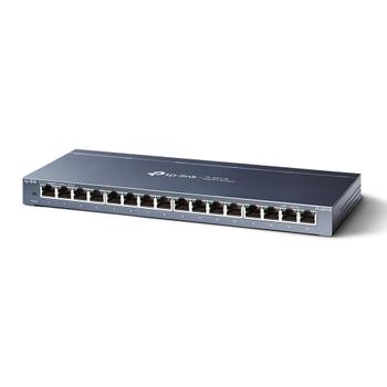 TP-LINK 16-Port Gigabit Desktop Switch
PORT: 16  Gigabit RJ45 Ports
SPEC: Desktop Steel Case
FEATURE: Plug and Play (TL-SG116)