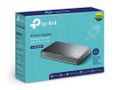 TP-LINK 8-Port Gigabit Desktop Switch with  4-Port PoE  PORT: 4x Gigabit PoE Ports,  4x Gigabit Non-PoE Ports SPEC: 802.3af,  55 W PoE Power,  Desktop Steel Case FEATURE: Plug and Play (TL-SG1008P)