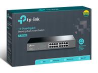 TP-Link TL-SG1016D 16-Port Gigabit Switch - switch - 16 porter - ikke-styrt (TL-SG1016D)