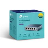 TP-Link TL-SG105 5-Port Metal Gigabit Switch - switch - 5 porter - ikke-styrt (TL-SG105)