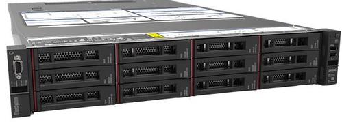 LENOVO ThinkSystem SR550 7X04 - Server - rack-mountable - 2U - 2-way - 1 x Xeon Silver 4210R / 2.4 GHz - RAM 16 GB - SAS - hot-swap 3.5" bay(s) - no HDD - Matrox G200 - GigE - no OS - monitor: none (7X04A0BKEA)