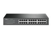 TP-Link JetStream TL-SG1024DE - switch - 24 porter - rackmonterbar
