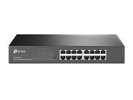 TP-Link JetStream TL-SG1016DE - switch - 16 porter - Styrt - rackmonterbar (TL-SG1016DE)