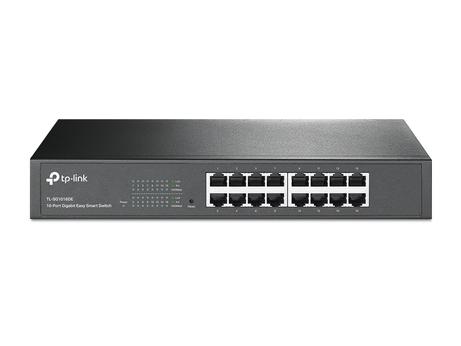 TP-Link JetStream TL-SG1016DE - switch - 16 porter - Styrt - rackmonterbar