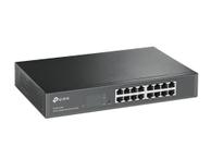 TP-Link JetStream TL-SG1016DE - switch - 16 porter - Styrt - rackmonterbar (TL-SG1016DE)