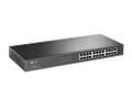 TP-LINK 24-Port Gigabit Switch PORT: 24x Gigabit RJ45 Ports SPEC: 1U 19-inch Rack-mountable Steel Case FEATURE: Plug and Play (TL-SG1024)