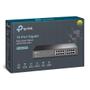 TP-LINK 16-Port Gigabit Easy Smart Switch with 8-Port PoE+ PORT: 8x Gigabit PoE+ Ports,  8x Gigabit Non-PoE Ports SPEC: 802.3at/ af,   110 W PoE Power,  1U 13-inch Rack-mountable Steel Case FEATURE: MTU/ Port/ Ta (TL-SG1016PE)