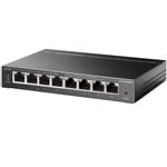 TP-LINK 8-Port Gigabit Desktop PoE Easy Smart Switch_ 8 Gb RJ45 ports including 4 PoE ports_ 55W PoE (TL-SG108PE)