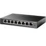 TP-LINK 8-Port Gigabit Desktop PoE Easy Smart Switch, 8 Gigabit RJ45 Ports inkl. 4 PoE Ports, 55W PoE Gesamtleistung (TL-SG108PE)