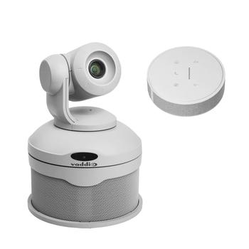VADDIO ConferenceSHOT AV Bundle T.MIC 1 2,14MP CMOS-sensor Full-HD USB Sølv/Sort (999-99950-301W)