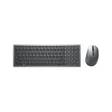 DELL Multi-Device KM7120W - tastatur- og mussett - QWERTY - US International - titangrå Inn-enhet (580-AIWM)