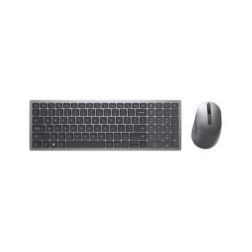 DELL Multi-Device KM7120W - tastatur- og mussett - QWERTY - US International - titangrå Inn-enhet (580-AIWM)
