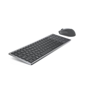 DELL Multi-Device KM7120W - tastatur- og mussett - QWERTY - US International - titangrå Inn-enhet (580-AIWM)