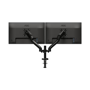 AOC Dual monitor arm clamped to desks holds (AD110D0)