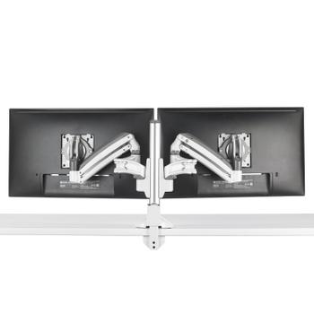CHIEF MFG KONTOUR™ KXC Dual Mon Column Desk, White (KXC220W)