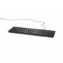 DELL KB216 - Keyboard - USB - Norwegian (QWERTY) - black - for Latitude 3480, 3580
