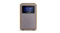 PHILIPS Radio Clock Digital Grey, Wood