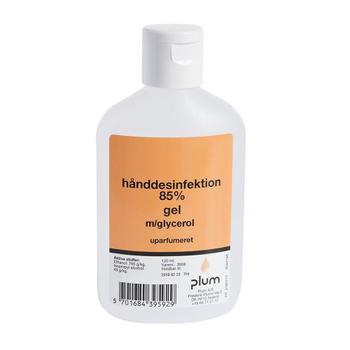 Plum Hånddesinfektion Plum 85% gel 150 ml m/ vippelåg (3959)