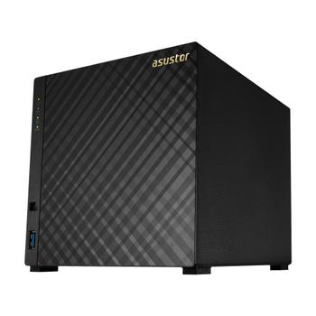 ASUSTOR AS1004T - v2 - NAS-Server - 0 GB Geräte der AS10-Serie sind mit Dual-Core-Prozessoren,  Gigabit-Ethernet-Schnittstellen und ASUSTORs speziellem ADM-Betriebssystem ausgestattet. (90-AS1004TE0-M530)
