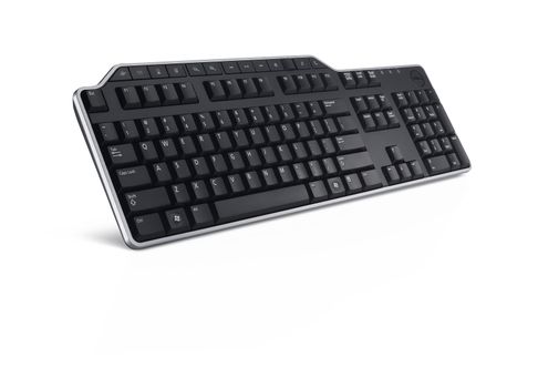 DELL l Business Multimedia Keyboard KB522 - Kit - keyboard - USB - QWERTY - UK/Irish - black (KB522-BK-UK)