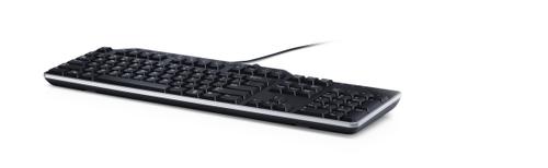 DELL l Business Multimedia Keyboard KB522 - Kit - keyboard - USB - QWERTY - UK/Irish - black (KB522-BK-UK)