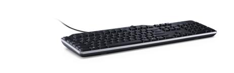 DELL KB-522 Wired Business Multimedia - Tastatur - USB - UK/Irsk (QWERTY) - svart - for OptiPlex 50XX, 74XX; Precision T1650; Precision Mobile Workstation 35XX, 55XX, 75XX, 77XX (2H8RN)