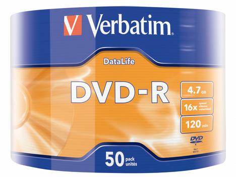 VERBATIM DataLife - DVD-R x 50 - 4.7 (43791)