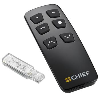 CHIEF MFG PACREM | Bluetooth Remote and Dongle for XPD1U | Svart (PACREM)