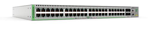 Allied Telesis ALLIED 48x port 10/ 100/ 1000T 4x port 100/1000X SFP Gigabit Ethernet Managed switch 1 Fixed AC power supply EU Power Cord (AT-GS980M/52-50)