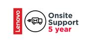 Lenovo Onsite Upgrade - utvidet serviceavtale - 5 år - på stedet (5WS0E84924)