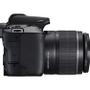 CANON EOS 250D KIT (18-55mm III), digital camera (black, incl. Canon lens) (3454C003)